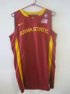 Authentic Nike Iowa State Cyclones Basketball Game Team Jersey Red Size 48 - Picture 1 of 7