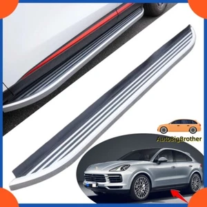 estriberas peldaños laterales barra Nerf para Porsche Cayenne 2018+ 2021 2022 2023 - Imagen 1 de 6