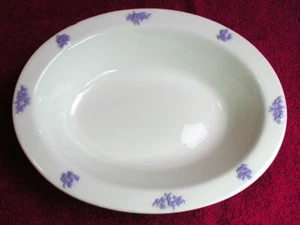 Adderley (Chelsea smooth no emboss) 9 1/8" OVAL SERVING BOWL Exc - Picture 1 of 3
