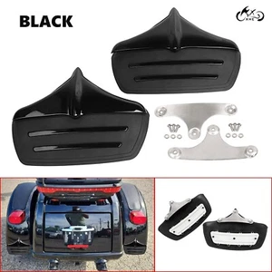 Rear Fender Mud Flaps Trailing Accents Trim For Harley Tri Glide FLHTCUTG 11-23 - Picture 1 of 20