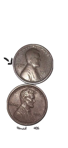 Rare 1909 Error Penny “L” On The Rim Cover