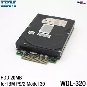 HDD WDL-320 20MB For IBM PS/2 Model 30 XT Hard Disk 6128235 6128285 - Picture 1 of 6