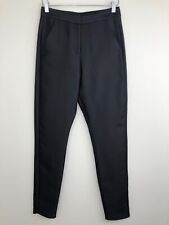 Ellery womens Scuba Tux pants size 8 NWT black silk wool pockets RR $560
