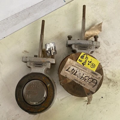 Fisher Controls Posi-Seal Class 150 Size 04 4" DN100 wafer butterfly valve 8560 - Image 1 of 4