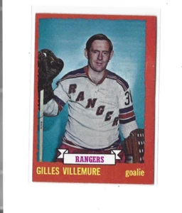 1973-74 Topps #153 Gilles Villemure DP NMMT - Picture 1 of 2