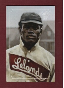 #26 PETE HILL, 1909 Leland Giants | Negro Leagues CENTENNIAL TEAM postcard