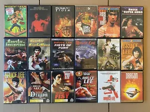BRUCE LEE DVD Collection-25 Movies! Chuck Norris, Jet Li, Steven Seagal, Kung Fu - Picture 1 of 3