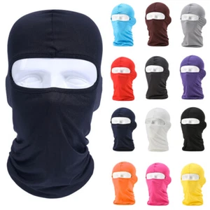 Hunting Balaclava Lycra Full Face Cover Shield Neck Tube Warmers Scarves Snoods - Picture 1 of 33