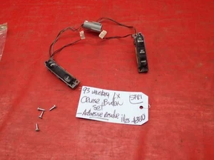 90-93 FORD MUSTANG STEERING WHEEL MOUNT CRUISE CONTROL BUTTON SWITCH SET BUTTONS - Picture 1 of 5