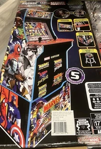 Arcade1UP Marvel vs Capcom…5 Games In 1, Riser/Stool/Lit Marquee - Picture 1 of 2