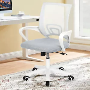 Ergonomic Mesh Home Office Chair Computer Desk Chair Swivel Adjustable Height UK - Picture 1 of 13
