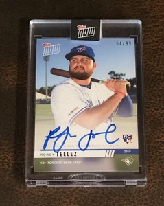 2019 TOPPS NOW #OD-75A ROWDY TELLEZ (RC) AUTO # 4/99 - ROAD TO OPENING DAY - Foto 1 di 2