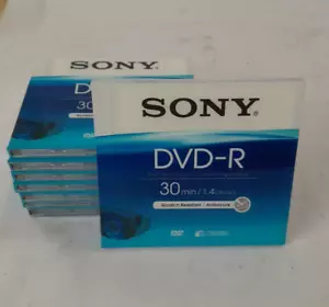 Sony Mini DVD-R 30 Min 1,4GB Camcorder BRANDNEU & Versiegelt RESTPOSTEN 8 - Bild 1 von 4