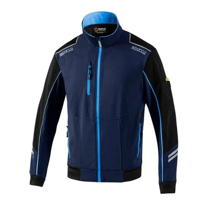 Für SPARCO TEAMWORK 02413 BMAZ/XXL jacket waterproof; windproof blue/navy blue - Bild 1 von 4