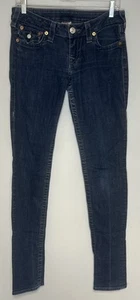 Pantalones de mezclilla ajustados True Religion 28 para mujer - Imagen 1 de 13