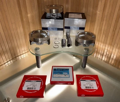 2006-19 SEADOO 4-TEC 1503cc GTR RXP RXT  / Piston Kit = 3 sets / choose size - Image 1 of 4