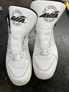 Vintage AVIA 828 MX Basketball Shoes White, Leather For Athletic Use Only M8 - Picture 1 of 10