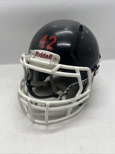 Riddell Speed Youth Large Football Helmet 2014 Blue W/ White Facemask - Picture 1 of 11