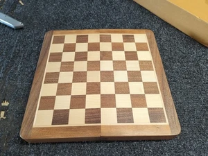 Deluxe Hardwood Folding Travel 12 Inch Magnetic Chess Set(2017) - Picture 1 of 7