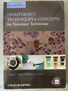 Hematology Techniques and Concepts for Veterinary Technicians - Paperback - GOOD - Picture 1 of 2