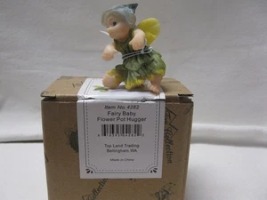 Fairy Garden Miniature, Fairy Baby Flower Pot Hugger  by Top Landing - Picture 1 of 7