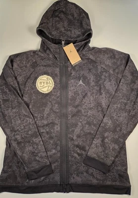 Chaqueta familiar Nike EYBL para hombre 2XL - negra gris - sudadera con capucha cremallera completa - XXL - NUEVA Foto 1 de 4