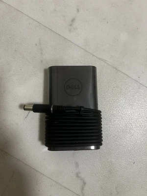 Dell 65W Laptop Charger with 3-Prong Power Cable (Complete Set, Genuine OEM) - Image 1 of 4