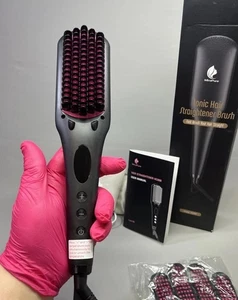 MiroPure Haarglätter Ionenbürste Hot Nano Kamm MCH breit beheizt 3D Zähne - Bild 1 von 17