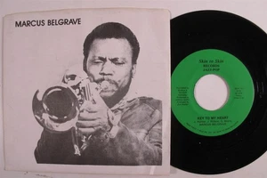 70s Jazz 45 MARCUS BELGRAVE Children Cry SKIN TO SKIN VG++ picture sleeve HEAR d - Imagen 1 de 2