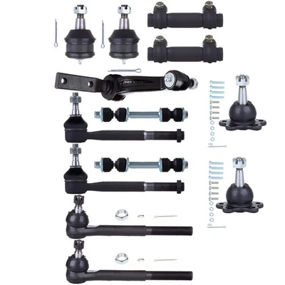 13pcs Front Tie Rods Ball Joints Idler Arm For 1988-1992 Chevy GMC C1500 C2500 Foto 1 de 4