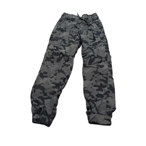 Original Weatherproof Vintage Grey Black Camo Outdoor Waterproof Pants Fleece - Picture 1 of 8