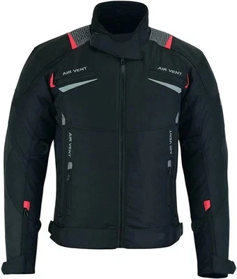 Textil Motorradjacke Herren Bikerjacke Protektoren wasserdichte Motorrad Jacke - Bild 1 von 4