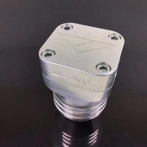 Azonic O Stem 1-1/8, 25.4mm Silver Vintage Freeride DH MTB Shorty Deluxe - Picture 1 of 15
