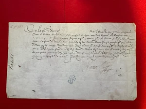 FF14-VÉLIN-M. BOCHETEL-P. DE PIQUET-[CATHERINE DE MEDICIS-ORDRE DE MALTE]-1565 - Imagen 1 de 2