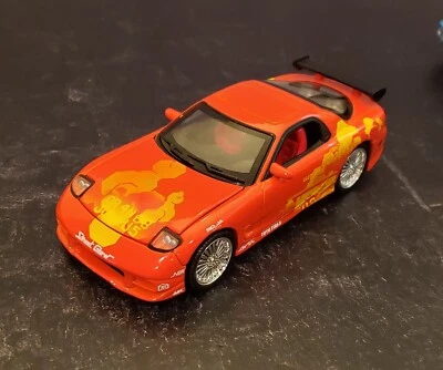 Coche diecast ERTL Racing Champions 1993 Mazda RX-7 1:24 RÁPIDO Y FURIOSO Foto 1 de 4