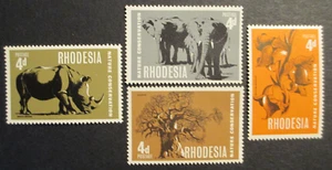 Rhodesia Stamps - Nature Conservation Issued: 6th September 1967 ~ MNH - Picture 1 of 2