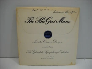 SEALED The Bee Gees' Music Signed By Carmen Dragon Digital Master Disc Recording - Foto 1 di 8