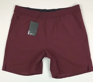 Nuevos con etiquetas pantalones cortos de rectitud pública para hombre 40 granates - Imagen 1 de 8