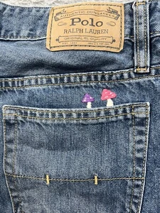 Ralph Lauren Polo Youth Boys Size 16 Authentic Dungarees Jeans - Picture 1 of 11