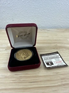 Moneda de Bronce Alex Rodriguez Highland Mint Ltd. Edición #05289 - Imagen 1 de 4