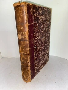 Marga Géographie militaire généralités et la France frontières de terre 1880 - Picture 1 of 4