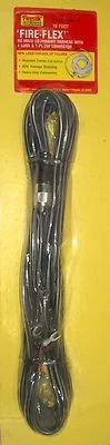 FIRESTIK K-9 18FT RG-59 DUAL ANTENNA COAX CO-PHASE CABLE w/ 4 LUGS & PL259  - Image 1 of 2