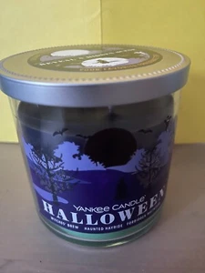 Yankee Candle Hallowee Trio Witches Brew Haunted Hayride Forbidden Macintosh Jar - Picture 1 of 3