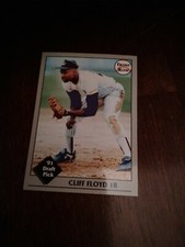 Cliff Floyd 1991 draft pick Front Row 1991 #49 