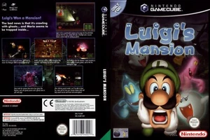 Luigis Mansion Case + Box Art Work Cover Only - Picture 1 of 2