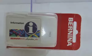 Bernina cartuccia informativa 1630 inglese swiss made - Foto 1 di 5