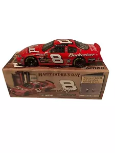 Dale Earnhardt Jr #8 Budweiser festa del papà 2004 CWB 1/24 Nascar pressofuso - Foto 1 di 8