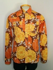 True Religion Men's Sample Floral Western Button Down Shirt. - Picture 1 of 10