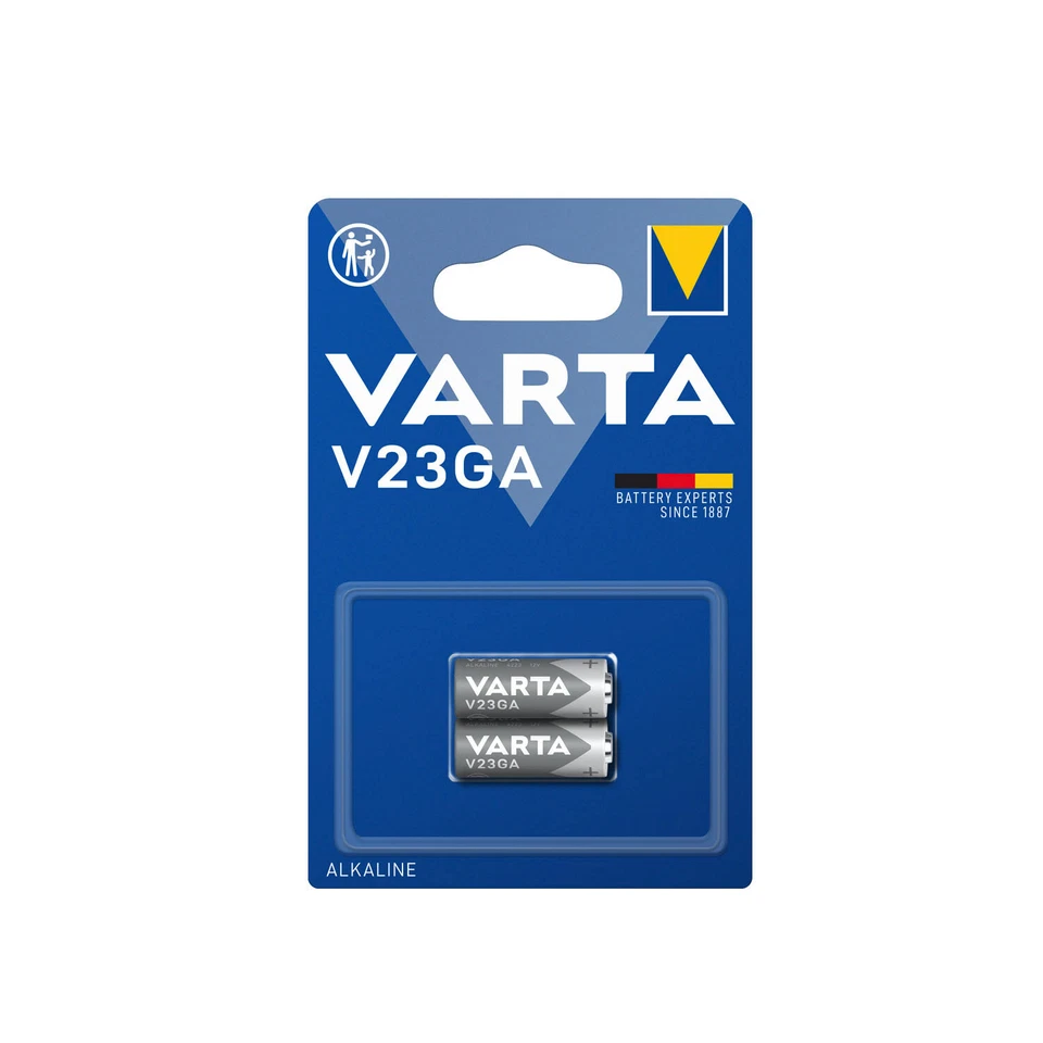 1 x 2er Blister Varta V23GA 4223 12V Batterie Knopfzelle MN21 L1028 LRV08  - Bild 1 von 1