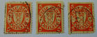 3 znaczki (.) Wolne Miasto Gdańsk 1924, Mi DANZ 193 D y, podobieństwo rolkowe